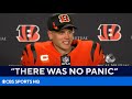 Joe Burrow on The Bengals 14 Point Comeback Win vs Jaguars | CBS Sports HQ
