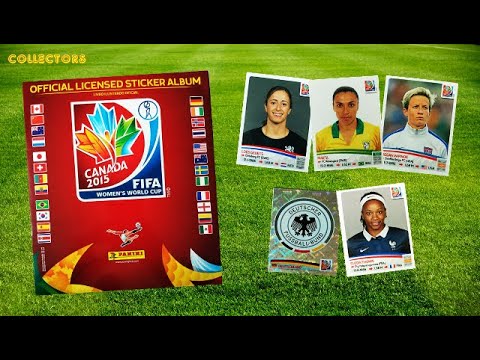 FIFA WOMENS WORLDCUP CANADA 2015 - FULL STICKER ALBUM