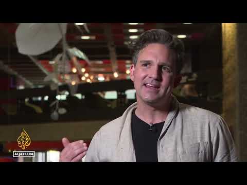 Thijs Biersteker at Aljazeera for Our Time on Earth Exhibition at the Barbican