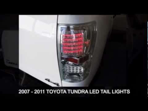 Toyota Tundra 2007 - 2011 LED Aftermarket Tail Light Installation