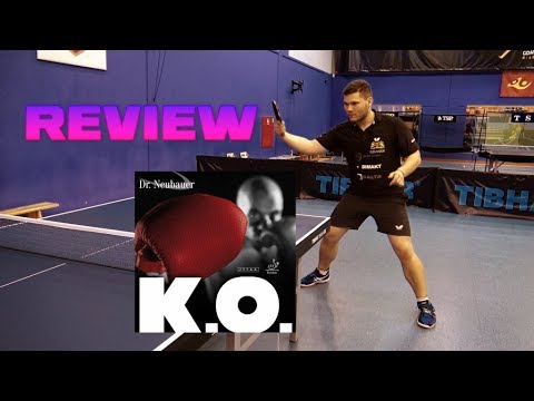 Review dr neubauer K.O. table tennis experts