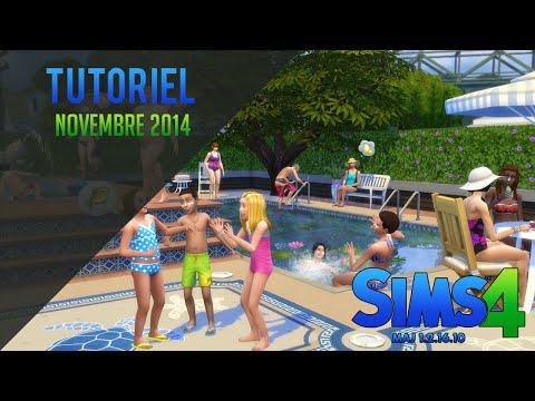 comment construire piscine sims 4