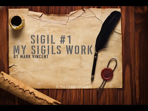 Sigil #1 - My Sigils Work by Mark Vincent