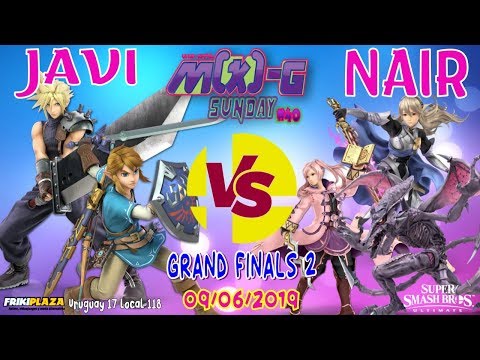 Javi (Cloud, Link) vs Nair (Robin, Corrin, Ridley) Grand Finals 2 MKSunday #40