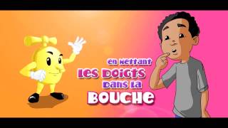 Le lavage des mains selon Mr. Pompe