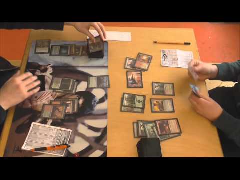 Jund VS Gruul Aggro - Modern GPT Manchester - 2014.04.12 - Runde 1 - Spielraum Wien