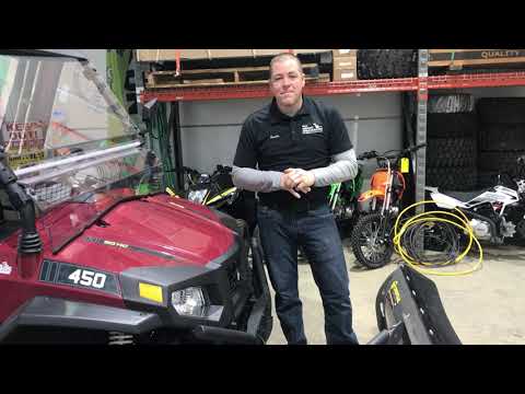 KFI Snow plows up close. Perfect setup for ATV's, UTV's, Side by sides. "WNY Dealer" Free shipping