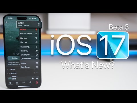 iOS 17 Beta 3 is Out! - What's New?