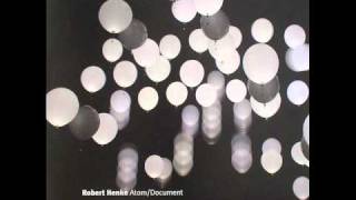 Robert Henke - Atom  Document - [metropol]