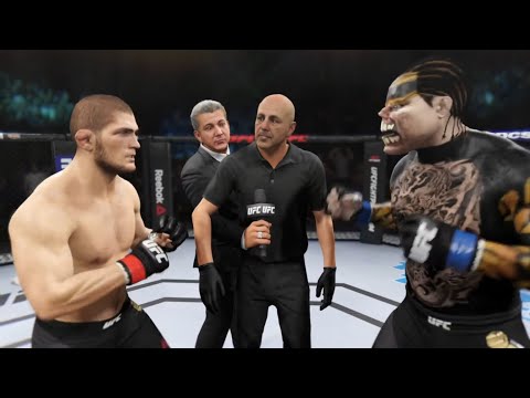 Khabib vs. Dino Crusher (EA Sports UFC 2) ☝️🦅