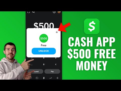 Part of a video titled How to get $500 FREE on Cash App - YouTube