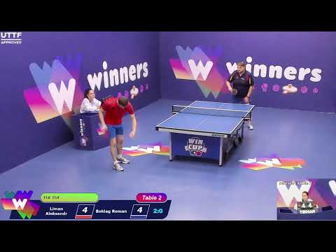 WINners CUP table 2  27.11 Liman Aleksandr - Boklag Roman 21:30