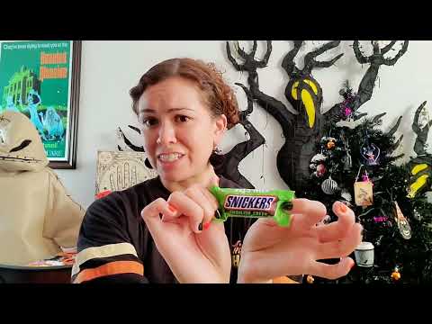 Tried the Snickers Ghoulish Green... Snickers.They tasted like Snickers... nothing else lol