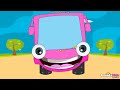 Hooplakidz Wheels On The Bus Pink Bus