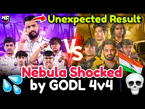🇮🇳GODL Vs Nebula 4v4 😱 Aadi Shocked by Manya Meta 🥶 3 MVP Aggression 🥵🐐👑