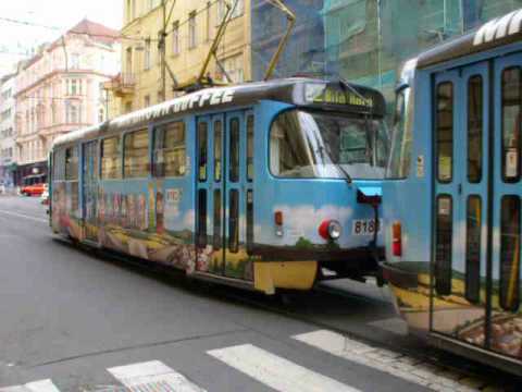 Tramway de Prague (République tchèque) - Juillet 2016