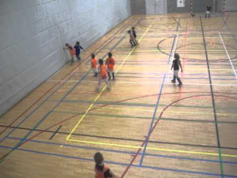 S.V. Venray Indoor-Training F-elftallen - Partijtje