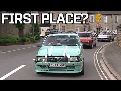 Taking Cheap Alfa Romeos To A Car Competition | Top Gear Classic