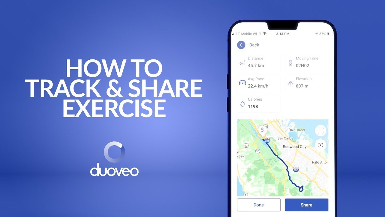 How to track & share exercises