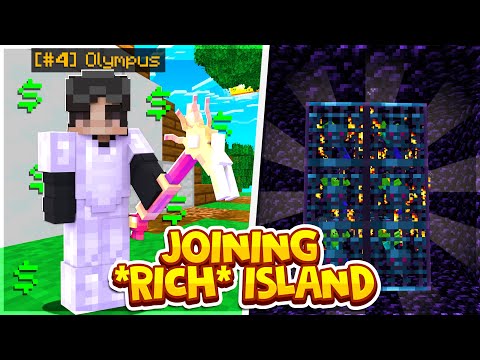 JOINING THE *GREATEST* ISLAND ON THE SERVER! | Minecraft Skyblock | Complex Skyblock [1]