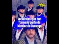 Vocalistas que han formado parte de Montez de Durango