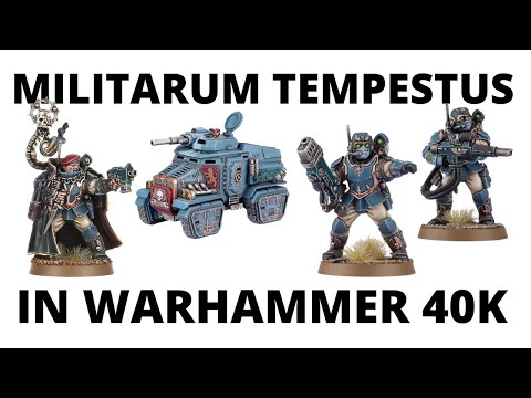 Militarum Tempestus Scions in Warhammer 40K - an Army Overview for the Tempestus Scions
