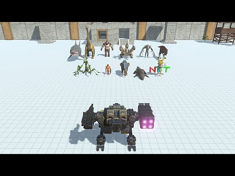 B O S S VS 10X BOSSES - Animal Revolt Battle Simulator