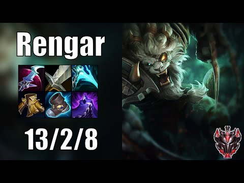 Rengar vs Fiddlesticks JUNGLE - Patch 12.13 euw1 GRANDMASTER