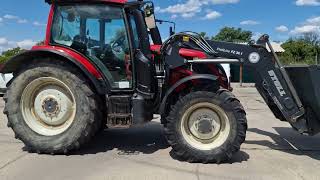 Valtra 124N Tractor / Stoll ProfiLine FZ 30.1 /Front loader boom wheel tractor | Image 4 - Agroline