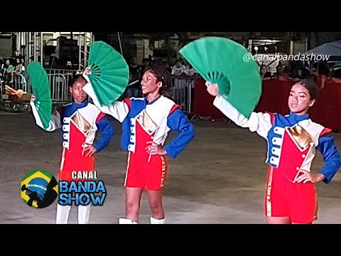 Choreographic performance by the FANPOP Marching Band at the AFAB-BA 2025 Bahia State Championshi...