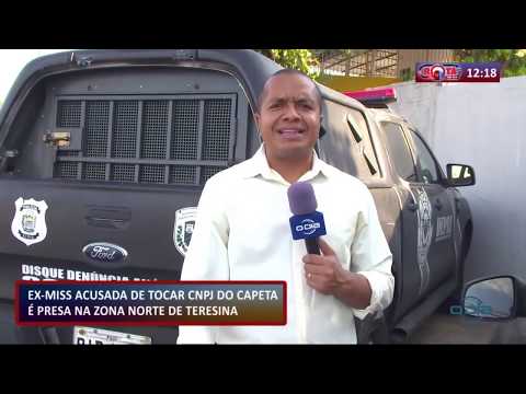 ROTA DO DIA 03 10  Ex-miss eÌ presa na zona norte de Teresina