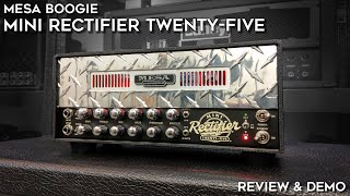 Video thumbnail for Mesa Boogie Mini Rectifier Twenty-Five! Is It Really THAT Good? by Sonic Drive Studio