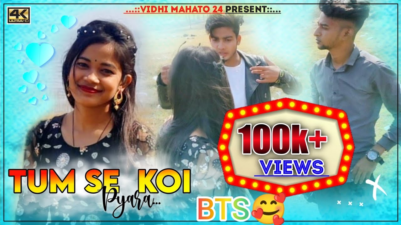 Behind the scene😃 | tumsa koi pyara | vidhi mahto| Nagpuri Song | Bts