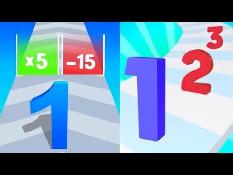 2048 Challenge | Number Master | Number Run | Ball Run 2048 | Merge Number Rush | Digs & Balls | 3D