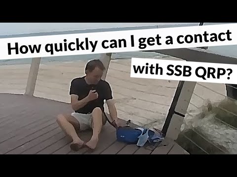 How quickly is it possible to get a contact when QRP?
