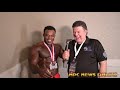 2020 IFBB Pro League Tampa Pro Men's Physique Winner Andre Ferguson After Show Interview