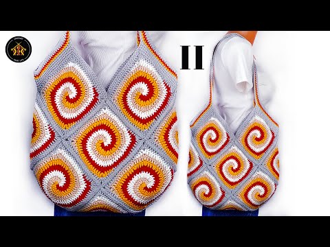 Cum crosetam geanta Andreea - Partea a II a