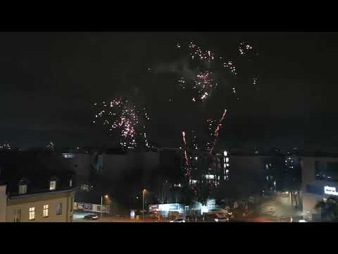 Silvester 2024 Berlin Moritzplatz gegen 22 Uhr