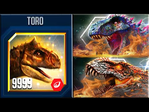 TORO LEVEL 999 SUPER BOSS MORTEM REX VS ALPHA 06 | JURASSIC WORLD THE GAME