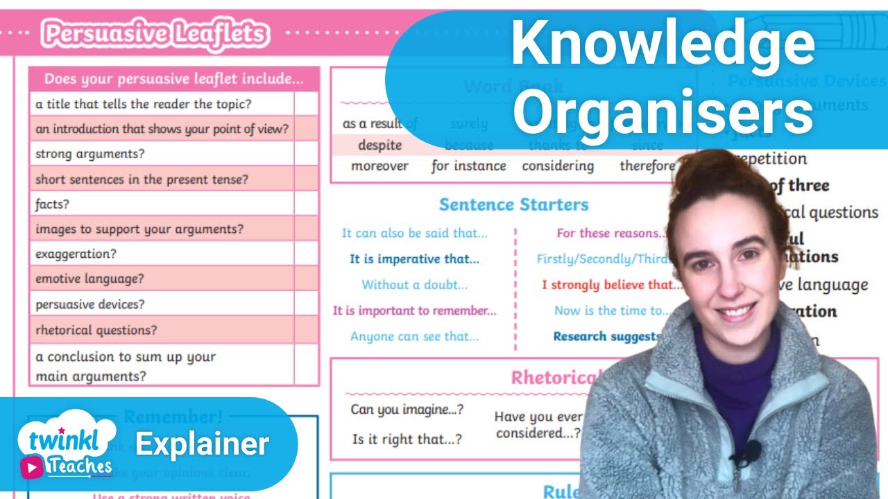 How to Use Literacy Knowledge Organisers