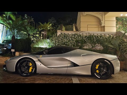 😱👏LaFerrari and 599 GTO Project XX party brutal soundparty in Monte Carlo 😱👏👌🔥 #laferrari #599xx #5