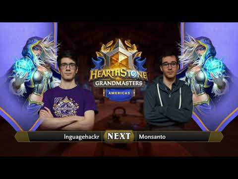lnguagehackr vs Monsanto | 2021 Hearthstone Grandmasters Americas | Top 8 | Season 1 | Week 6