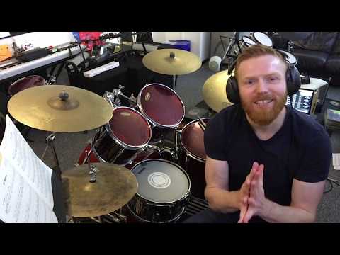 Cherry Blue, Mike Osborn - Trinity College London Drum Kit Grade 2 2020