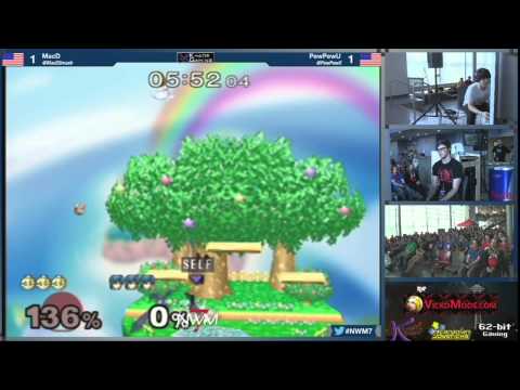 #NWM7 #SSBM T8 LF - MacD (PEA) vs PewPewU (MAR)