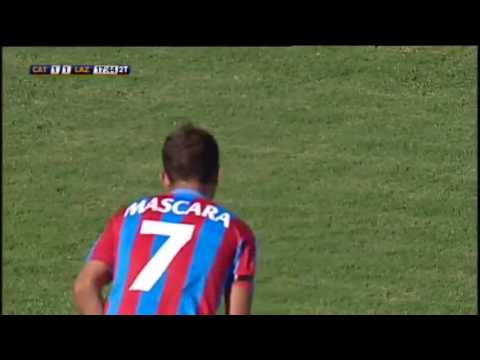 Calcio 2010 : J03 : Catane - Lazio Rome : 1-1