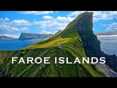 ⭐️ BEAUTIFUL FAROE ISLANDS (North Atlantic) AERIAL DRONE + FPV 4K VIDEO