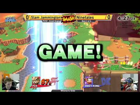 PSTS9 - Slam Jammington (Mario/Fox) vs Ninetales (ZSS/Diddy)  - Sm4sh Singles