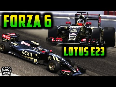 FORZA 6: LOTUS E23 F1 2015 CAR GAMEPLAY! (AT SILVERSTONE)