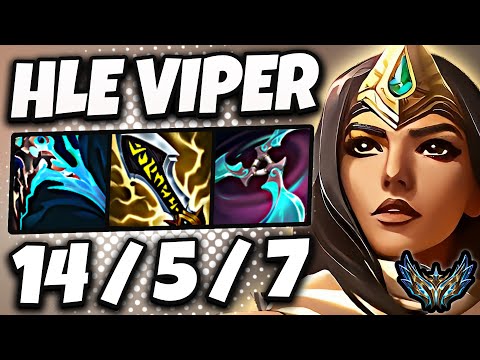 Sivir vs Jhin ADC [ HLE Viper ] Rank #7 Korea Challenger 25.14