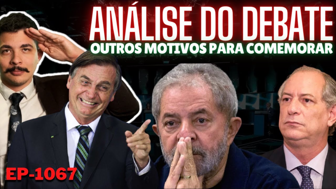 ANÁLISE do DEBATE: Bolsonaro VENCE e tem OUTROS Motivos para COMEMORAR + Nem a MÍDIA Ajudou o Lula.